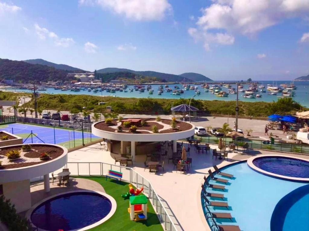 Cobertura Pe Na Areia Com Piscina Privativa E Vista Mar Na Praia Dos Anjos, Arraial Do Cabo, Para Ate 8 Pessoas Exteriör bild