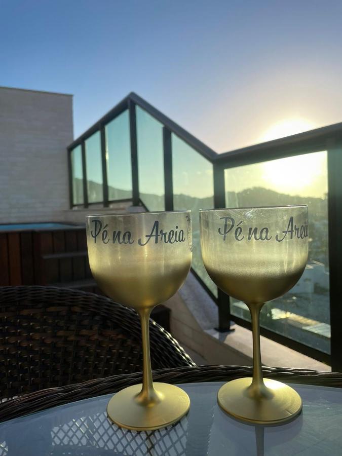 Cobertura Pe Na Areia Com Piscina Privativa E Vista Mar Na Praia Dos Anjos, Arraial Do Cabo, Para Ate 8 Pessoas Exteriör bild