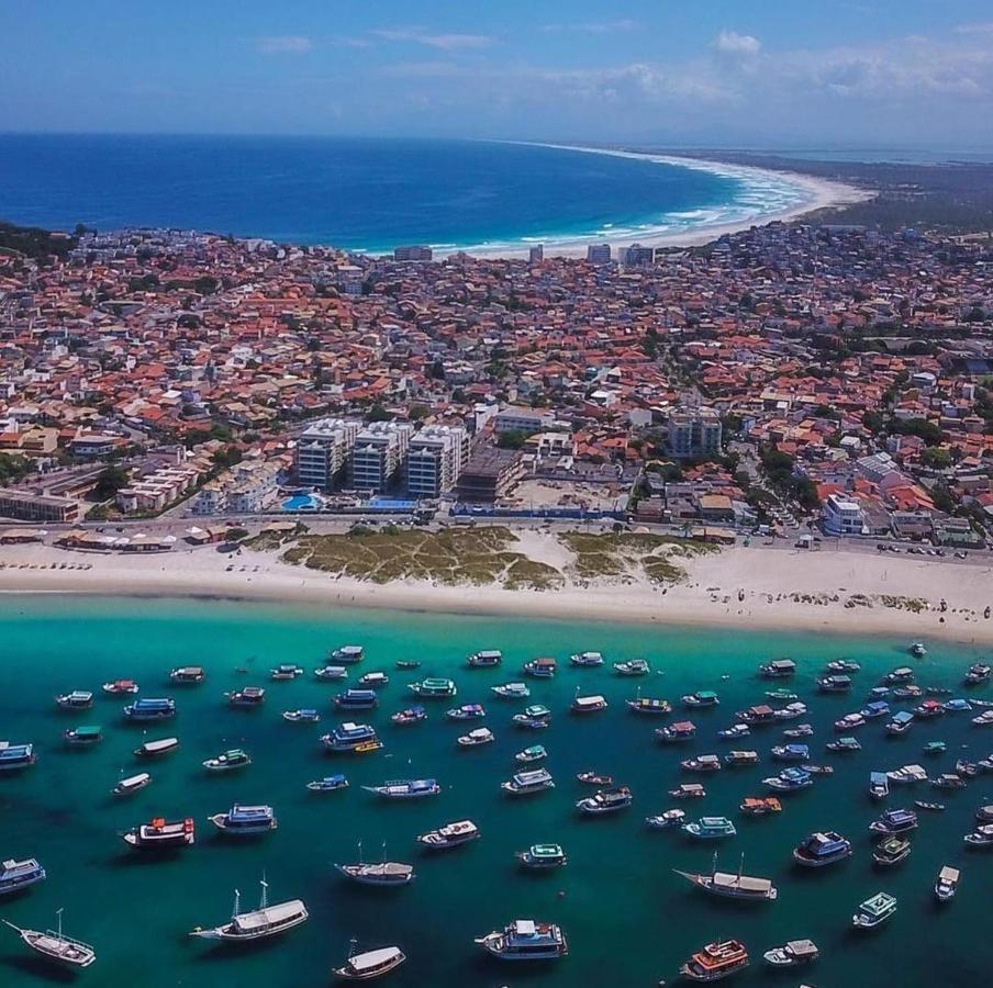Cobertura Pe Na Areia Com Piscina Privativa E Vista Mar Na Praia Dos Anjos, Arraial Do Cabo, Para Ate 8 Pessoas Exteriör bild