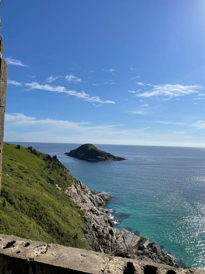 Cobertura Pe Na Areia Com Piscina Privativa E Vista Mar Na Praia Dos Anjos, Arraial Do Cabo, Para Ate 8 Pessoas Exteriör bild